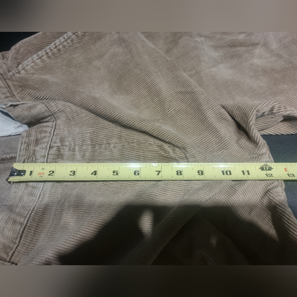 Dockers Relaxed Fit Corduroy Pants - Tan - Men's 38x27 - Picture 7 of 9